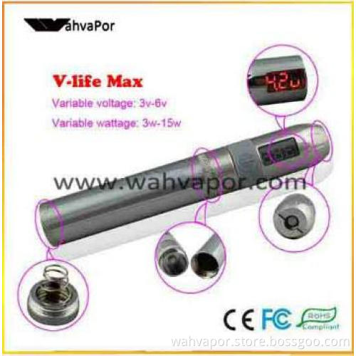 High quality Electronic Cigarette V-life Max Variable Wattage